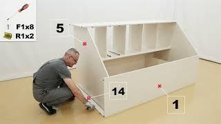 Assembly instruction. Corner wardrobe Milan 2D (560)