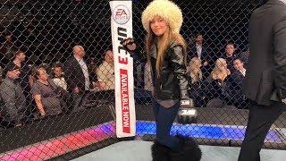 UFC 222 Inside the octagon with tony ferguson and Hanging out with Brian ortega and Khabib Time