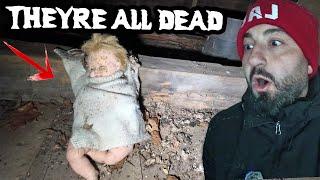 EXPLORING ABANDONED HAUNTED FARM HOUSE WHERE THE ENTIRE FAMILY DIED!