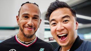 my formula 1 dream came true...I filmed with LEWIS HAMILTON!