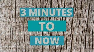 3 Minutes to Now #quickmeditation #meditation #now