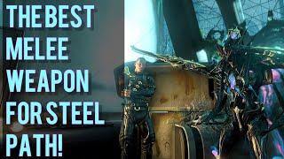 Warframe- BEST Melee Weapon For Steel Path