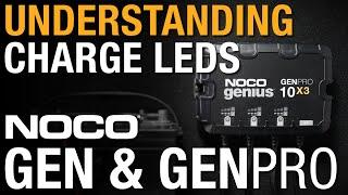 Understanding the Charge LEDs on NOCO GEN & GENPRO