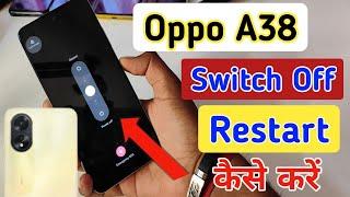 oppo a38 switch off kaise kare/oppo a38 power off