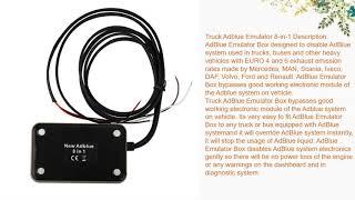 Adblue Emulator 8 in 1 full chips for Mercedes Benz MAN Scania Iveco DAF Volvo Renault and Ford