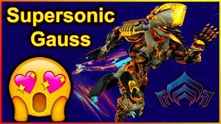 Warframe ULTIMATE MOBILITY Gauss Meme Build & Gameplay