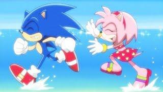 Эми и Соник на Пляжном Свидании | Мечты Эми | Сонэми (Sonamy) в Аниме Sonic X (Соник Икс)