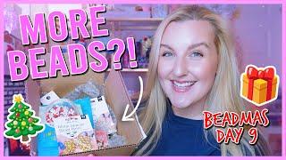 huge bead haul & making Christmas bracelets ️ CHRISTMAS BRACELET IDEAS 2024  #BEADMAS DAY 9