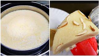 milk dessert with 1/2 litre milk  recipe no custard, no cornflour, easy indian dessert recipes