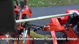 WoodMaxx SB-48 PTO Snow blower walk around video