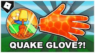 How To Get The New QUAKE Glove! + “BLASTING OFF AGAIN” Badge in Slap Battles