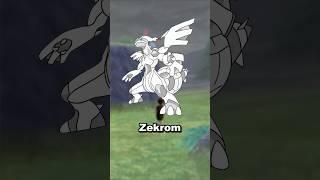 Color Swapping Reshiram and Zekrom #pokemon #shorts