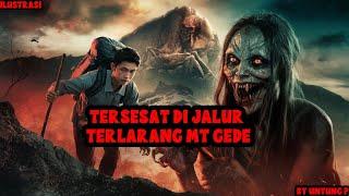 KISAH MISTERI - TERSESAT DI JALUR TERLARANG GUNUNG GEDE - THREAD HORROR @UNTUNG PRASETYO