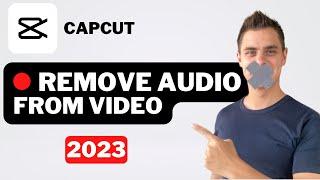  CapCut EASY Video Editing Tutorial: How To Remove Audio From Video - Beginner's Guide (2023)