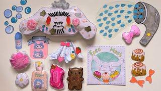 [🩷paper diy🩷] Cinnamoroll Skincare Paper CraftOddly Satisfying ASMR & Cute!