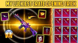  All In One Crate - The Fool M416 Luckiest Crate Opening | Best Trick For Crate Opening | PUBGM