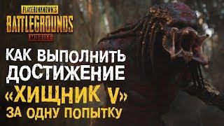 PUBG MOBILE: как выполнить достижение «ХИЩНИК V» с первой попытки??