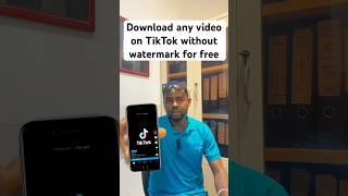 How to download any video on TikTok without watermark for free
