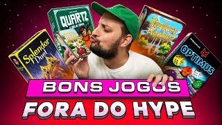 5 JOGOS de TABULEIRO que ninguém mais fala, mas merecem sua atenção! - LISTA 1000°