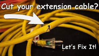 Let's fix a damaged extension cable! (USA)