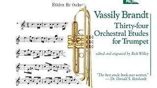 34 Orchestral Studies by Vassily Brandt - 01 [TRUMPET STUDIES]
