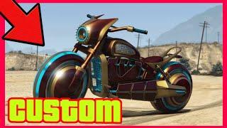 GTA 5 - Arena War DLC Vehicle Customization - Future Shock Deathbike (TRON Bike Gargoyle) and Review