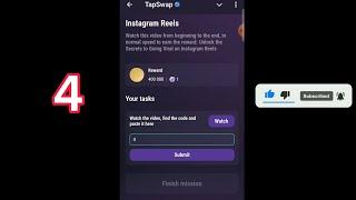 Instagram Reels | Tapswap Code | Unlock the Secrets to Going Viral on Instagram Reels