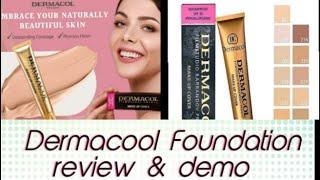 Dermacol Foundation | Full Coverage Foundation | Demo | Honest Review | Misha Beauty Salon