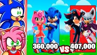 Sonic COUPLES Power Level Comparison!