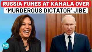 Russia Fires Back At Kamala Harris Over ‘Putin A Murderous Dictator’ Jibe; ‘Such Boorish Language…’