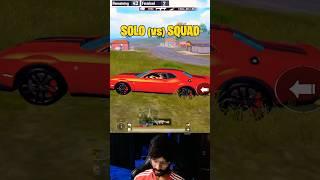 SOLO (vs) SQUAD #gomgaming #telugugamer #bgmitelugumemes #recommended #trendingbgmishorts