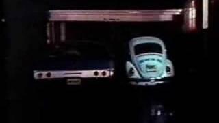 classic beetle tv ad. Poor beetle in the rain