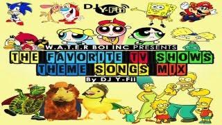 The Favorite TV Shows Theme Songs Mix