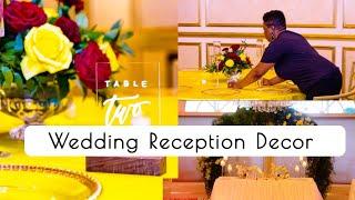 DESIGN WITH ME | Wedding Reception Decor | Backdrop | Centerpieces | Nicole Emmanuel