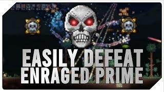 How to defeat enraged Skeletron Prime for the Burden Breaker! (Terraria 1.3.5 Modded Guide)