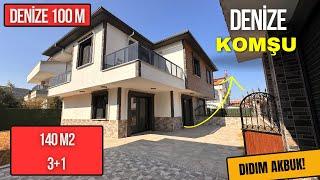 Didim Akbük Merkezde Denize Komşu 13 Milyon TL'ye Kelepir Fiyata Satılık Bitişik Nizam 140 m2 Villa!