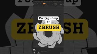 Как разрезать объект в Zbrush? #3d #zbrush #урокиzbrush