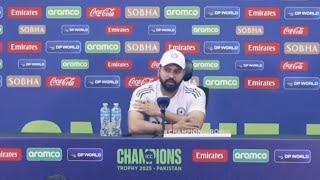 Rohit Sharma Press Conference ahead of India vs New Zealand Final Champions Trophy 2025