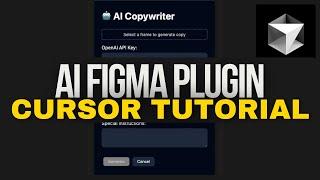 AI Copywriter Figma Plugin Full Course - Cursor Tutorial