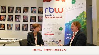 Irina Prokhorova Interview at the Russian Business Week 2016, LSE