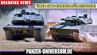 Wahnsinn! Italien beschafft über 1.000 KF51 Panther & KF41 Lynx von dem Rheinmetall Joint Venture