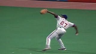 MLB INSANE Outfield Throws