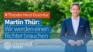 Theodor Herzl-Dozentur mit Martin Thür: Von der Auskunftspflicht bis zu Whistleblowern