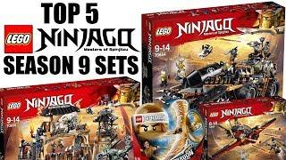 Top 5 LEGO NINJAGO Season 9 Summer 2018 Sets!