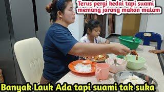 Suami Lihat Lauk Jadi Tak Selera Makan..Terus pergi Tak jadi makan