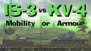 WOT Blitz Face Off || IS-3 vs KV-4