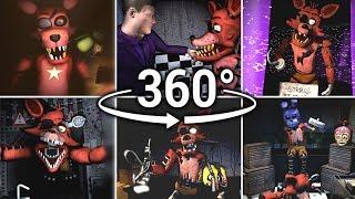 360°| Foxy The Pirate Compilation!! - Five Nights at Freddy's (VR Compatible)