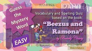 Guess the Word 1 Easy Version | Beezus and Ramona Book | Vocabulary & Spelling Challenge