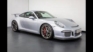 Porsche 991.1 GT3 Rhodium Silver 4400miles