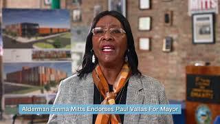 Alderman Emma Mitts is endorsing Paul Vallas for Mayor